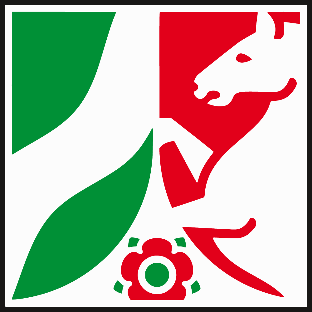 Nordrhein-Westfalen-Zeichen, the citizen emblem of North Rhine-Westphalia